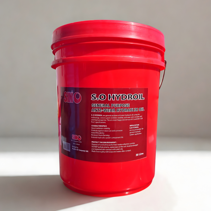 SINO S.O Hydraulic AW Anti-Wear Hydraulic Oil - SINO